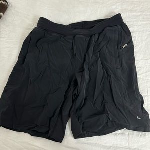 Lululemon gym shorts. Wrinkled (sorry) but clean and in nice condition!